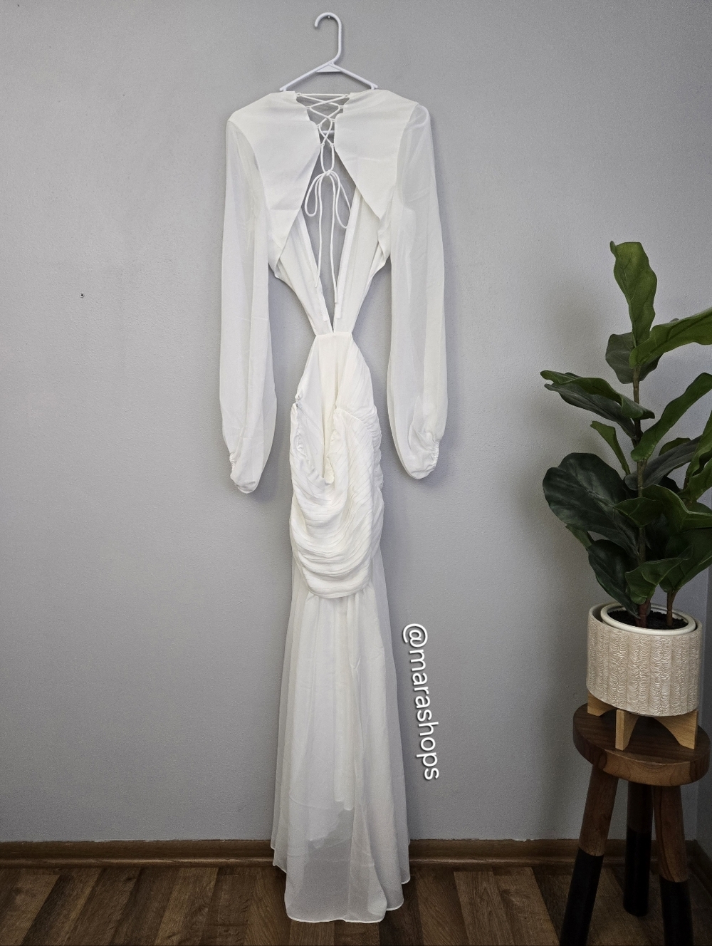 BabyBoo Andrina Maxi Dress Ivory - Picture 6 of 9